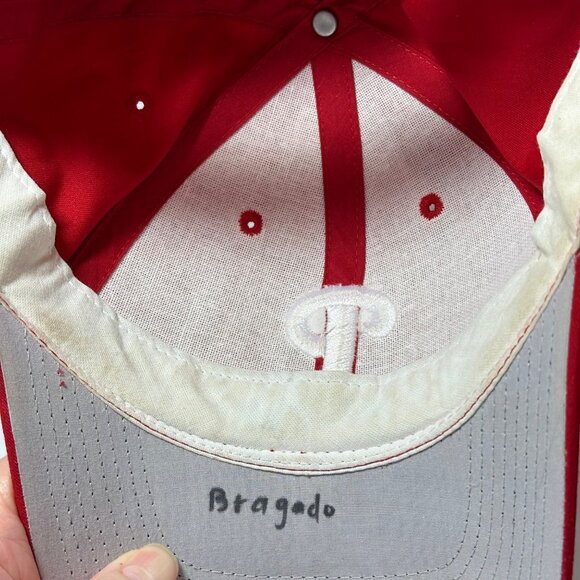 Philadelphia Phillies Plain LOGO Embroidered MLB OC Snapback Cap SEE PHOTOS - Picture 8 of 8